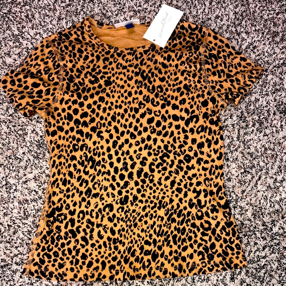 Leopard Print Women's Short Sleeved Tee Various Sizes | NWT